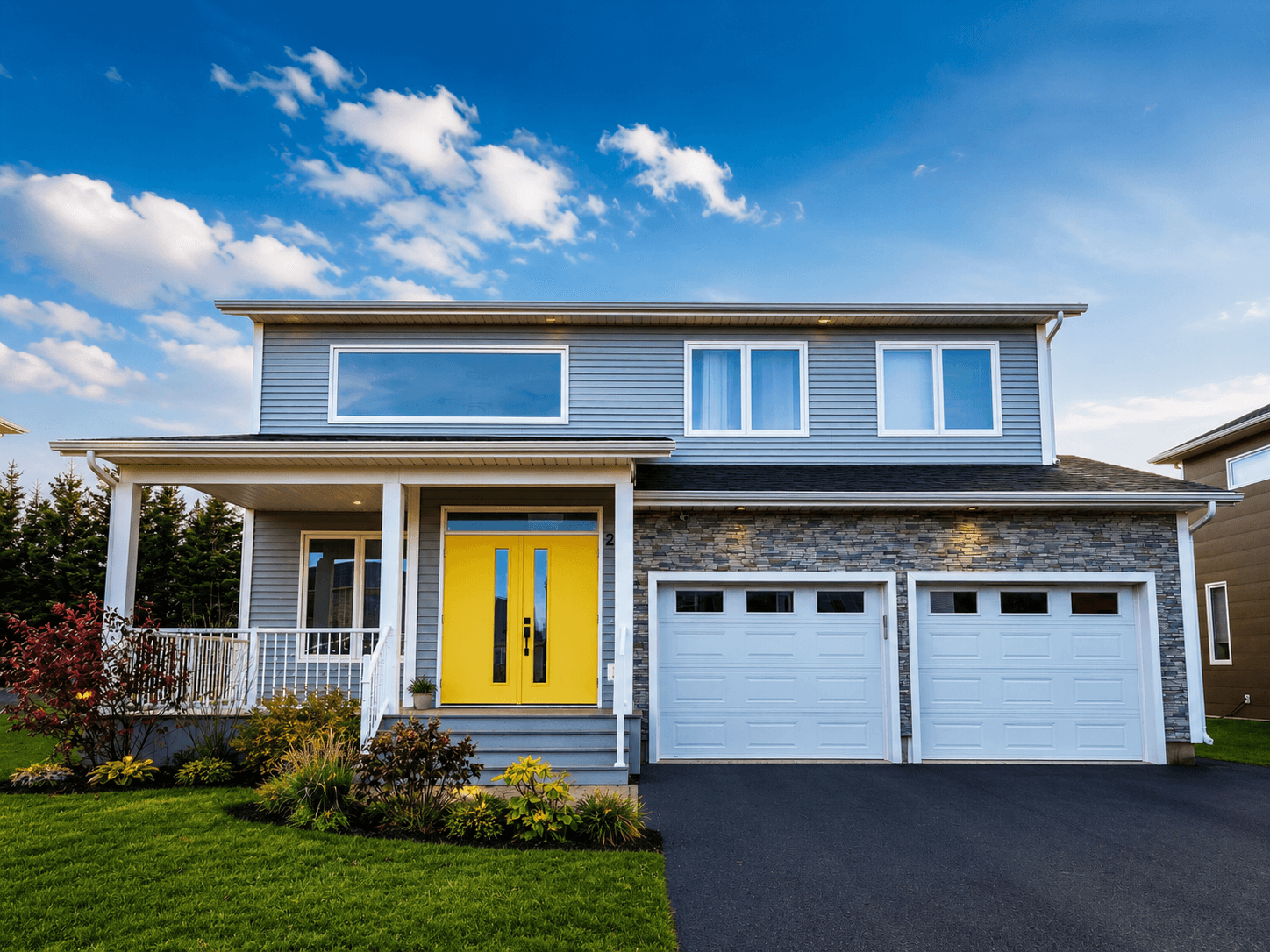 Front view of the home at B8 in Foxwoods